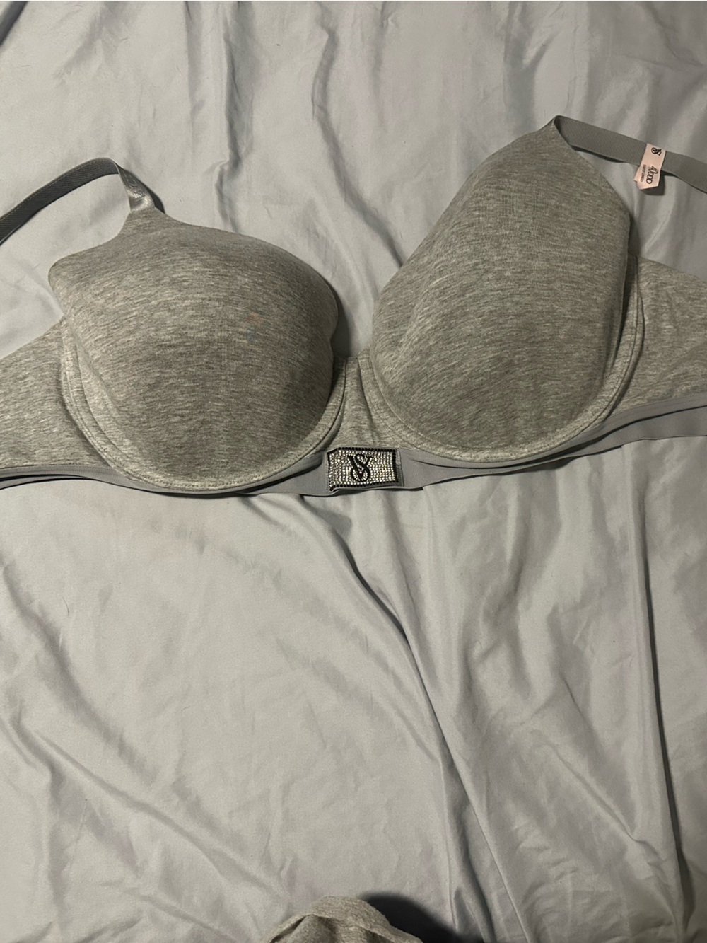Victoria's Secret Gray Heather T-Shirt Bra
